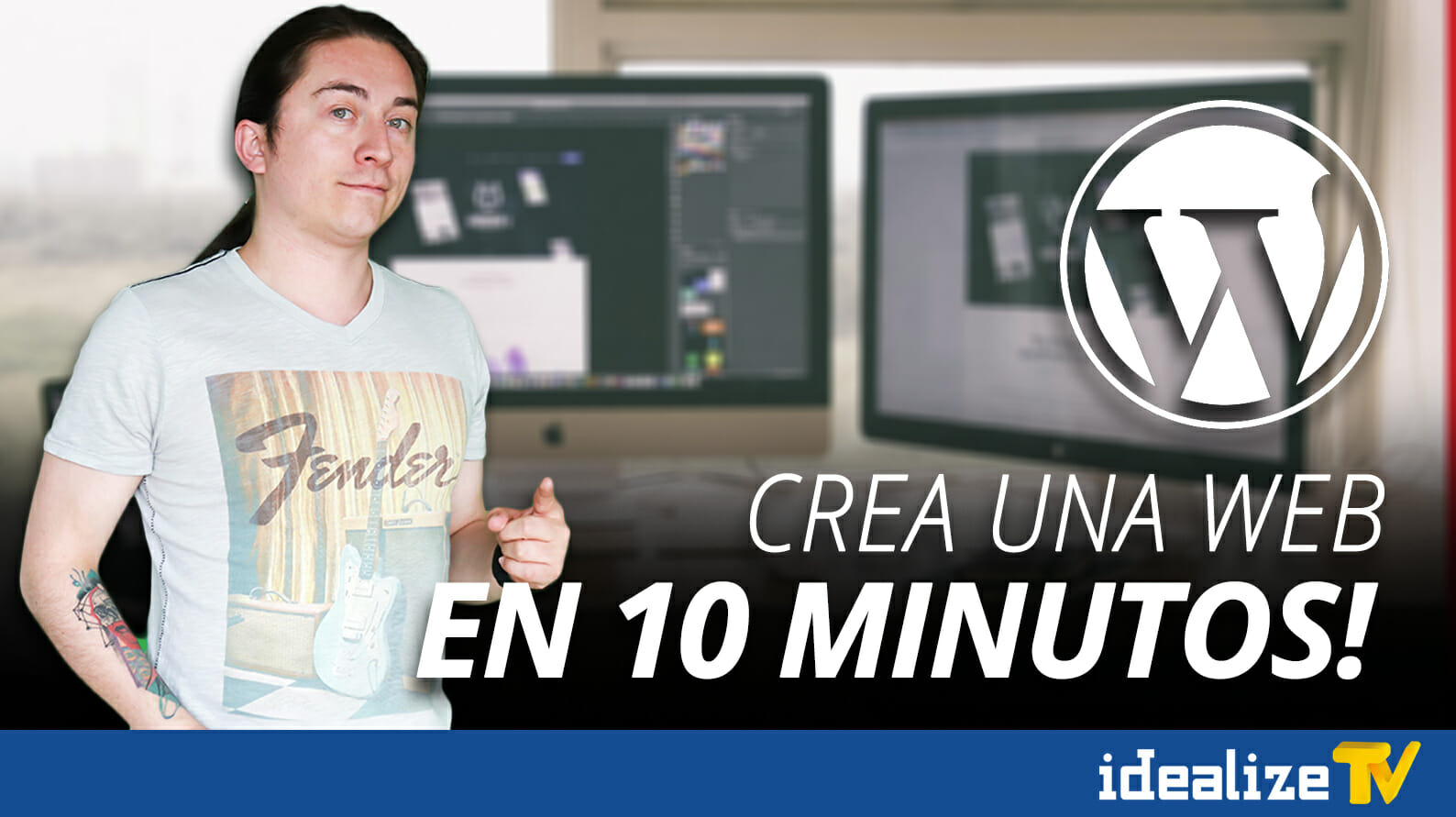 Cómo crear una web profesional con WordPress en menos de 10 minutos (plantilla template monster)