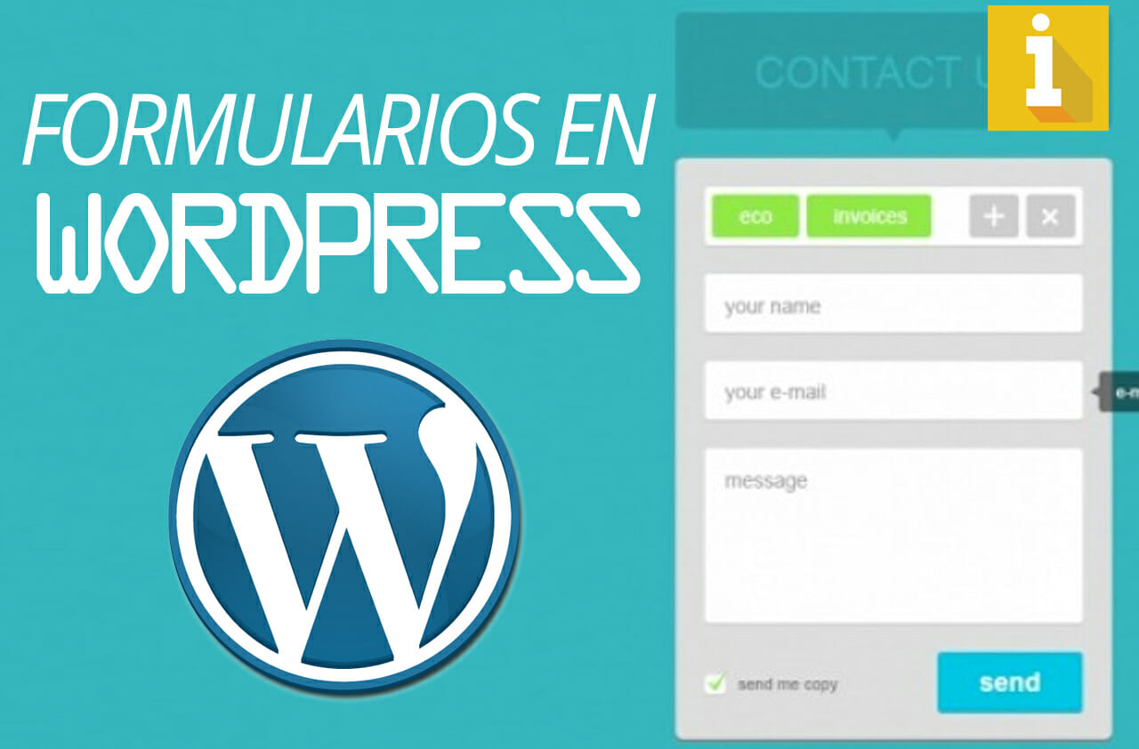Como crear un formulario de contacto en WordPress