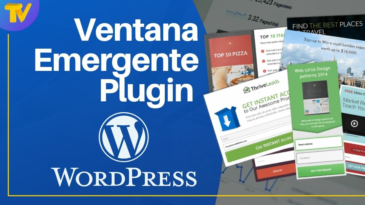 Cómo crear un pop up WordPress |Ventana Emergente con Thrive Leads